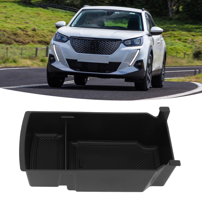 Center Console Organizer Tray Armrest Storage Box Slip Proof Replacement