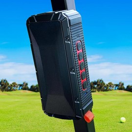 Portable Magnetic Bluetooth Golf Speaker – Wireless, Waterproof (IPX6), Shockproof, 24-Hour Battery, TWS & SD Card Function, Perfect for Golf Cart & Accessories