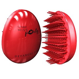 Miss Pouty Original Detangle Diva Brush - Compact Hair Detangler - Effortlessly Eliminates Knots - Unique Innovative Design Guaranteeing Amazing Results - UK Cosmetic Specialists