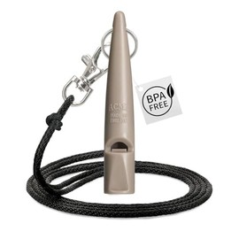 Acme dog whistle no. 211.5 + Free Whistle Band / Original from England / Ideal for Dog Training / Robust Material | Standard Frequency / Loud and Wide-Reaching (Mink)