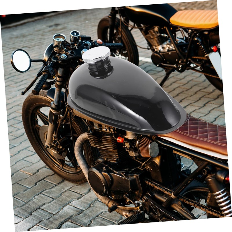 ABOOFAN Mini Bike Gas Tank for Engines Durable Iron Motorcycle