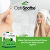 Opti-Soothe Preservative-Free Eyelid Wipes - 30 Moist Towelette For Daily