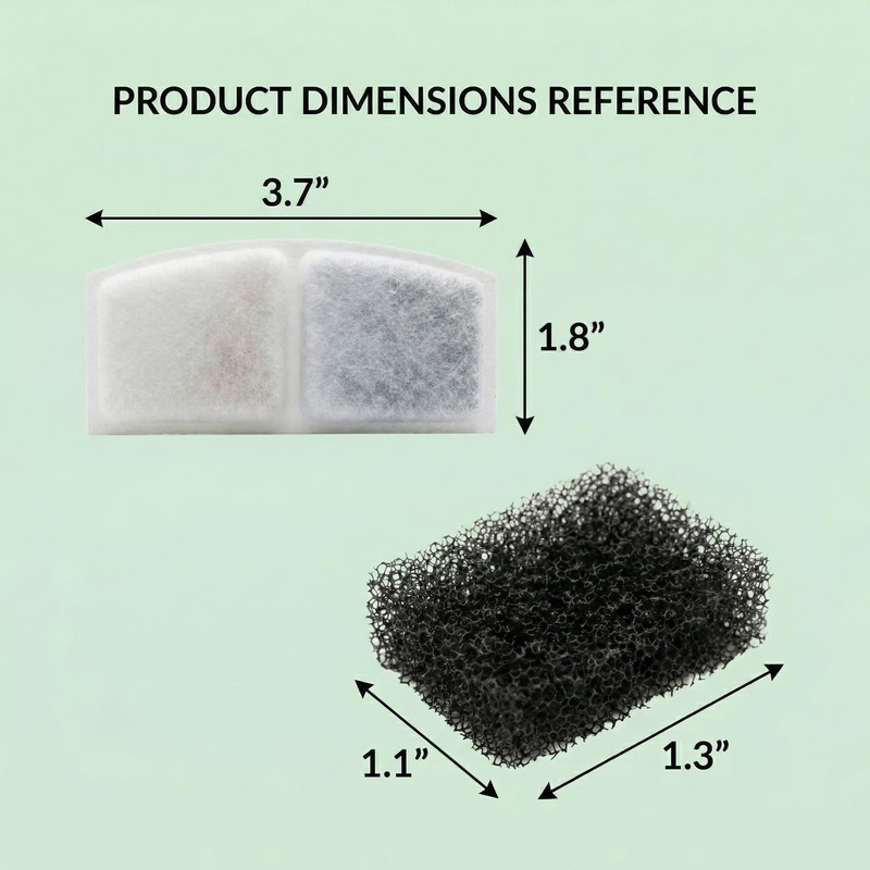 WB-YS01 8 Pack Replacement Filters + 8 Pack Pump Filter