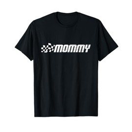 Racing Birthday Party Matching Family Car Pit Crew Mommy T-Shirt