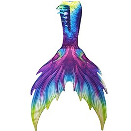 Fabulous Mermaid Dress for Women - Adult Mermaid Costume with No Flipper Beach Swimsuits Bikini Sets