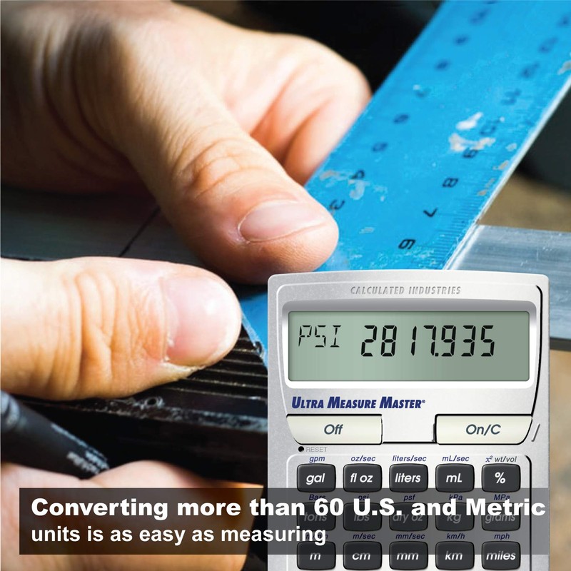 Calculated Industries 8025 Ultra Measure Master Professional Grade U.S. Standard