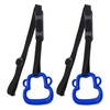 1Pair Children Gymnastic Rings with Adjustable Straps Kids Exercise Pull