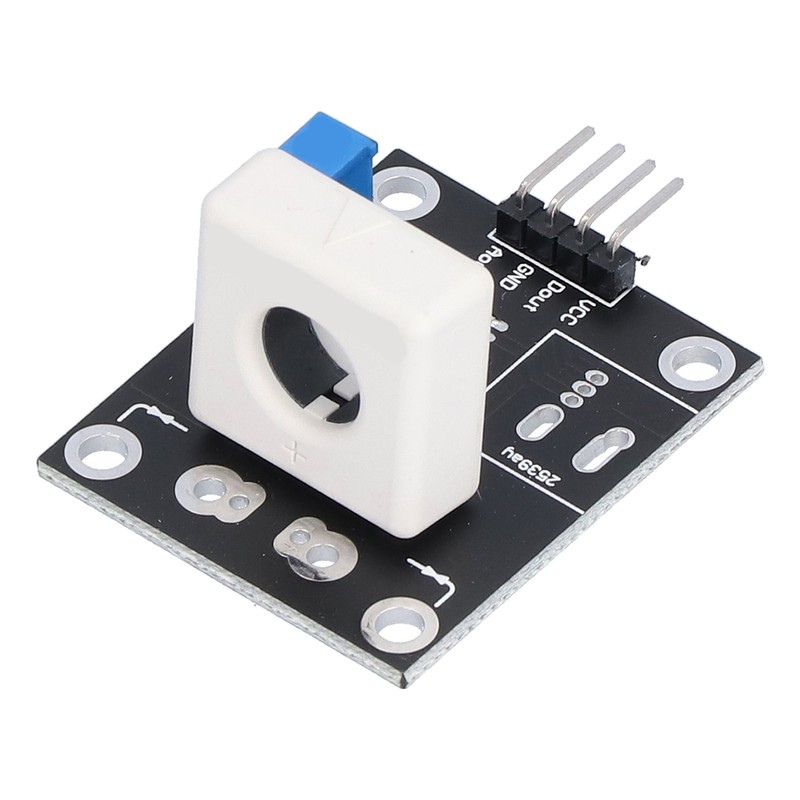 Hall Current Sensor Module Plastic Adjustable Electronic Component for Overcurrent