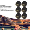 POENVFPO Pack of 6 14 mm Billiard Cue Tips, Professional