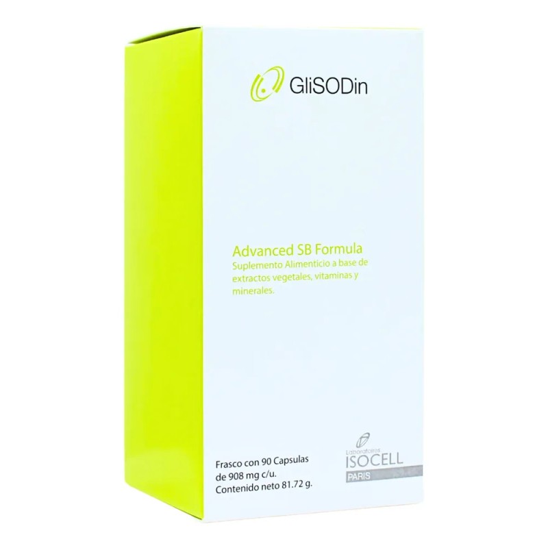 Glisodin Skin Brightening Suplemento Antimanchas 90 Cápsulas