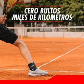 SPORTIFY Tobillera Ajustada para Esguince de Tobillo, con Cordones Rápidos para Mujeres y Hombres, con 2 Almohadillas Autoformadas, Estabilizador de Tobillo Tela Transpirable para Recuperación de Lesiones, Correr y Deportes.