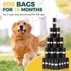 Diboniur 600 Pezzi Sacchetti Cane Cacca, Nero, Bustine Cane Cani