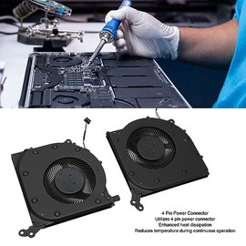 Dpofirs Ventilador de Refrigeración de CPU y GPU for Portátil Nuevo de Repuesto for Legion 5 5I 15IMH05 15IMH05H 15ARH05 15ARH05H, Ventilador de Refrigeración (Ventilador de