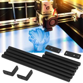 Support Rod Set Compatible with CR 10 10S 3D, Aluminum Alloy Supporting Rod, 3D Printer Pull Rod, 3D Printer Accessories 3d printer supporting rod set supporting accessories