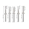 Nail Drill Bits, 5 pcs Nail Art Grinding Head Tungsten