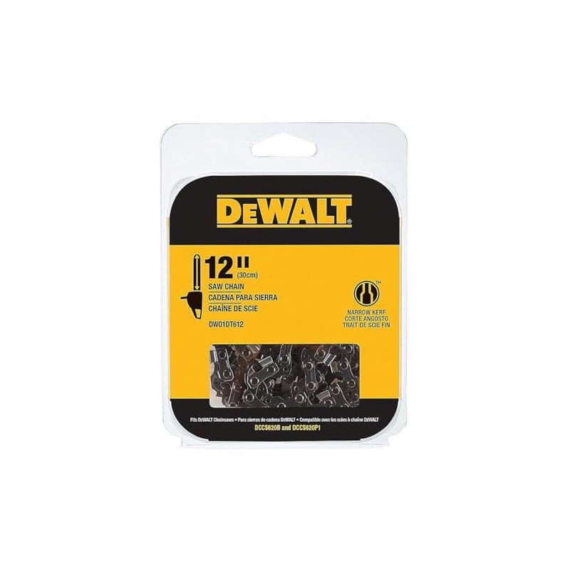 Replacment Chainsaw Chain, For 20V MAX Cordless, 12-In.