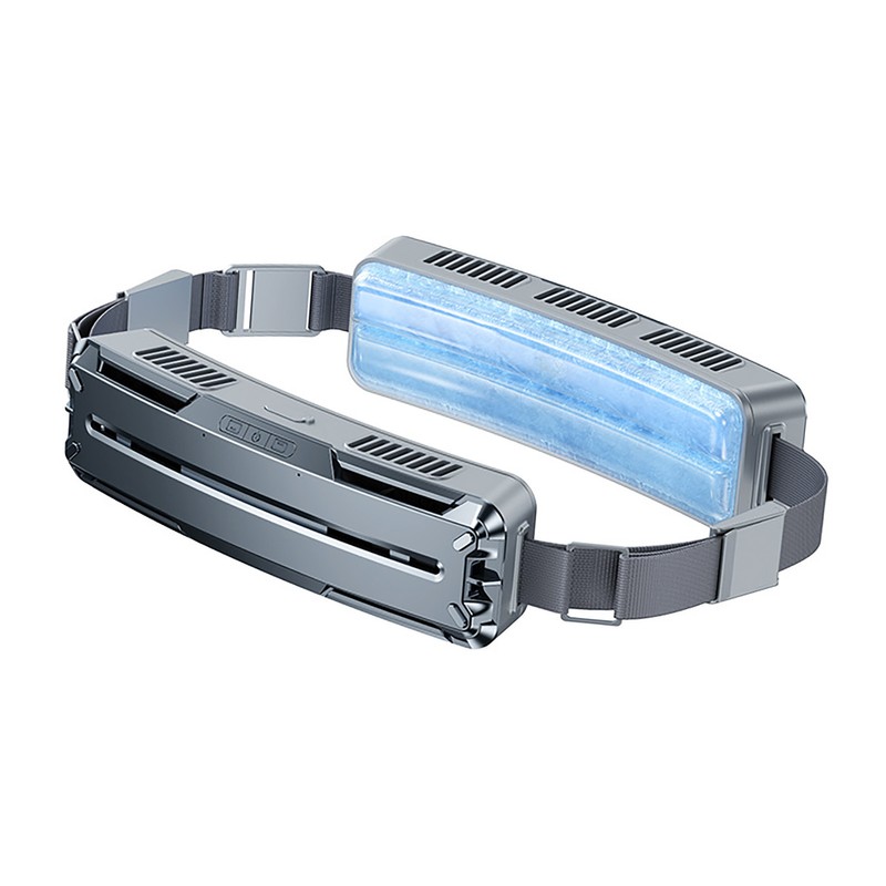 Wearable Waist Fan 3 Speeds Portable Mini USB Belt Fan