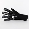 HO Soccer ESKUALO Blackout Goalkeeper Gloves, Plain, Children, Black 6