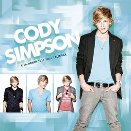 Cody Simpson 2012 Wall Calendar