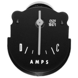 OVAL INDUSTRIES 1965 MUSTANG GT 1966 FORD MUSTANG AMMETER GAUGE #66F-9264-M #C5ZF-10671*