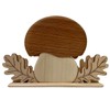Wooden World - Wooden table napkin for mushroom house restaurant