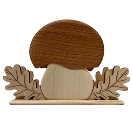 Wooden World - Wooden table napkin for mushroom house restaurant house