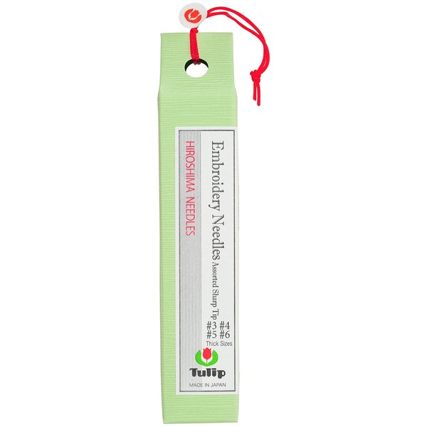 Sewline Sewline Tulip Embroidery Needles, Assorted Thick, 8-Pack