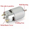 DC 775 Motor 12V-36V 24V 3500-9000RPM 775 Motor Ball Bearing