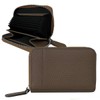 Giselle Card Case, Genuine Leather, Large Capacity, Compact, Bifold Wallet,