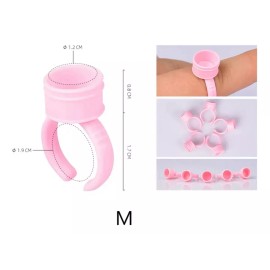 Layana Anillos Para Microblading Pegamento Pigmentos Anillo 200 Pzs
