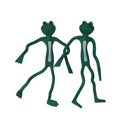 Floraworld Plant Ties Frog Set of 2 Classic Green 3.9 x 20 x 14 cm