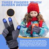 Kids Gloves Winter Thermal Gloves for Boys Girls Ski Gloves