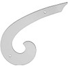 Alvin, Irregular Curve Transparent Ruler, Drafting Drawing Measuring Tool -