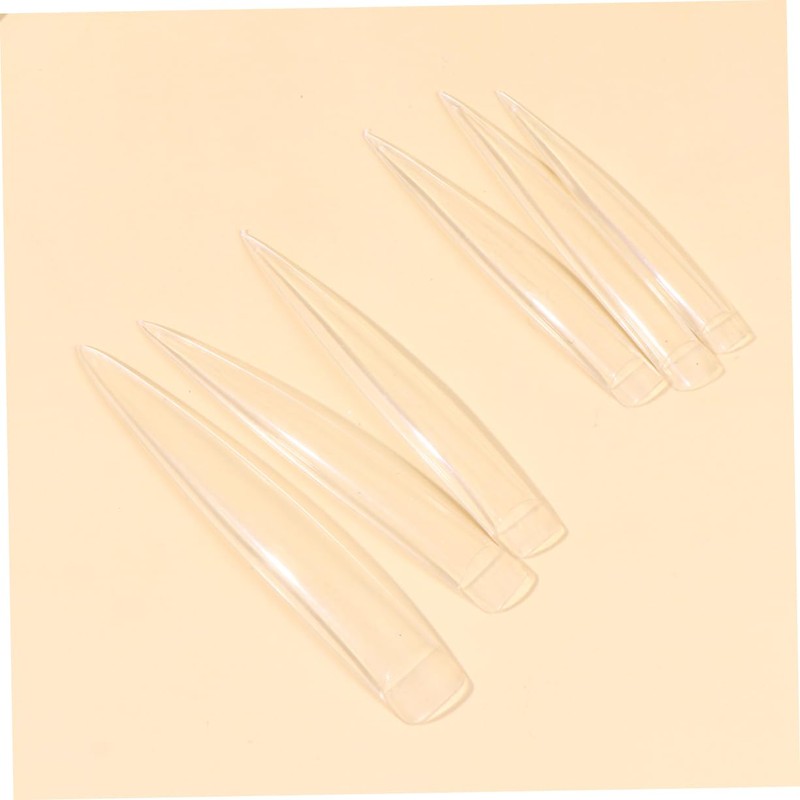 Healeved 12 Styles Long Fake Nails Strong Artificial Nails Extension