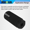 JEUCLEL Oil Pressure Sensor Switch Socket, Special Size 1-1/16 Inch,