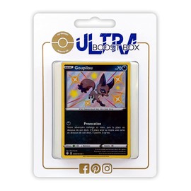 my-booster SWSH045-FR25-UB-SV081 Goupilou (Kleptifux) SV081/SV122 Secret Dazzling Myboost X Epée et Bouclier 4.5 Destinées Radieuses, Box of 10 French Pokémon Cards