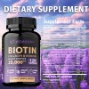 Biotin Collagen & Keratin 25,000mcg - Hair, Skin, Nails, Bone