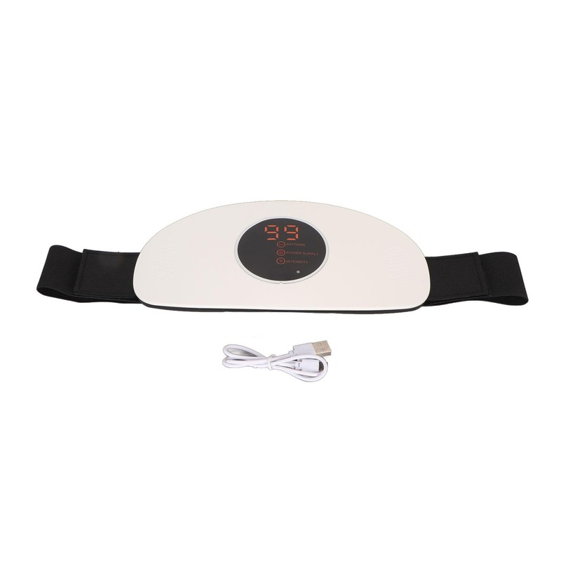 Belly Heating Pad Machine, Belly Massage Heating Pad, White for