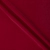 Mook Fabrics Velveteen Solid, Cranberry Cut by The Yard