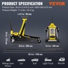 VEVOR Low Profile Floor Jack 4 Ton Heavy Duty Steel