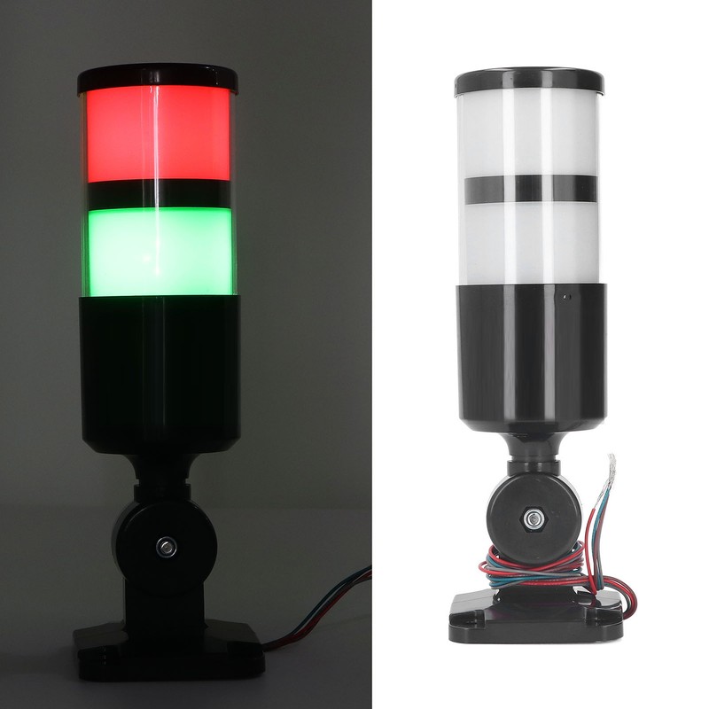 BERM Industrial Warning Light Foldable 2 Color LED Tower Signal