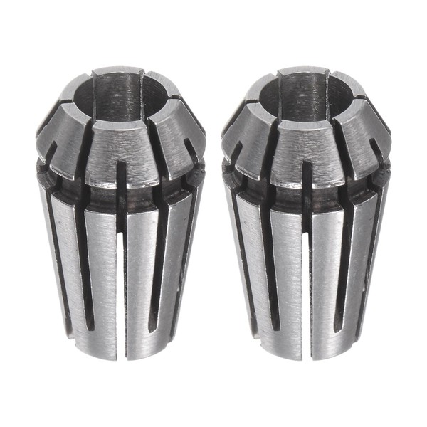 sourcing map 2 Pcs ER11 6mm Spring Collet Chuck High
