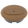 Carlon E97DSC Duplex Receptacle Flush Mount Carmel Cover