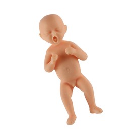 KOMBIUDA Decorative Doll Figurine Mini Ornament Craft for Home Display Charming Resin Adornment for Desktop and Shelf Unique Present Choice for Friends and Family Random Color