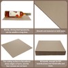 DAJAVE 50 Pack Book Board 12 x12 Inch, Thick Grey