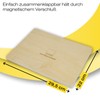 TimeTEX Wooden Magnetic Folding Reading Computer - Learning to Read