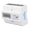 3 Phase 4 Wire Electronic Energy Meter 35mm DIN Rail