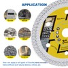 HIGHDRIL 2PCS Diamond Tile Cutting Disc - 75 mm x