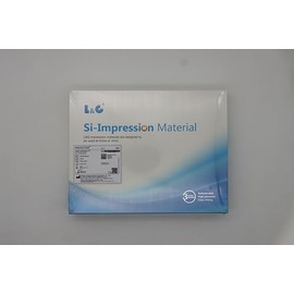 Kit de impresión de dientes Masilla Bandeja de material de silicona Kit de moldeo de dientes para medio de impresión dental