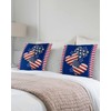 4th of July Throw Pillow Covers 18x18 Inch Set of